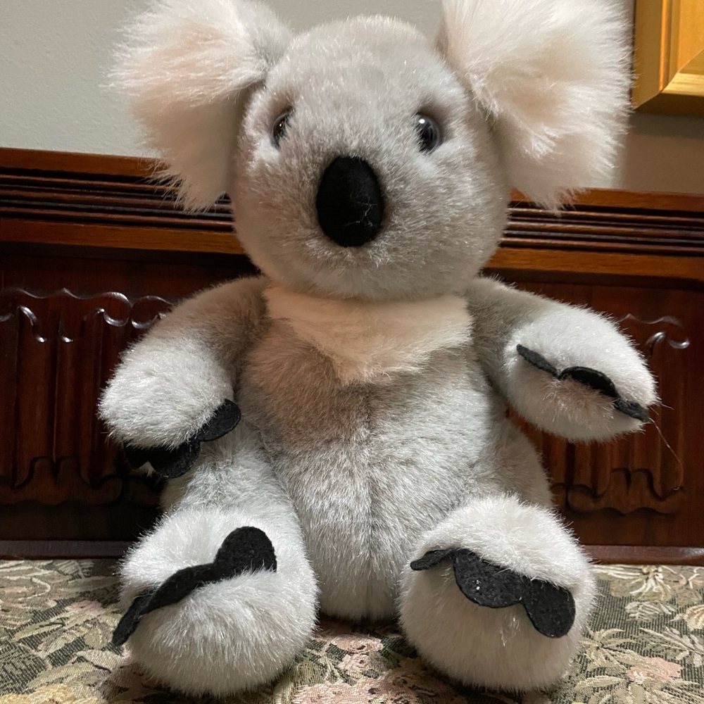 Adorable Gray Build-A-Bear Koala Plush Toy